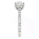 Michael M Hidden Halo Cushion Engagement Ring