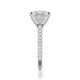Michael M Hidden Halo Engagement Ring