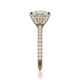 Michael M Hidden Halo Engagement Ring