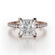 Michael M Hidden Halo Engagement Ring