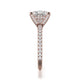Michael M Hidden Halo Engagement Ring