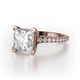 Michael M Hidden Halo Engagement Ring