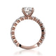 Michael M Hidden Halo Engagement Ring