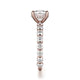 Michael M Hidden Halo Engagement Ring