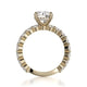 Michael M Hidden Halo Engagement Ring