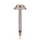 Michael M Prong Round Engagement Ring