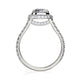Michael M Prong Round Engagement Ring