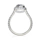 Michael M Prong Round Engagement Ring