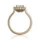 Michael M Emerald Engagement Ring