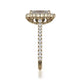 Michael M Emerald Engagement Ring