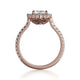 Michael M Emerald Engagement Ring