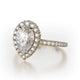 Michael M Pear Engagement Ring