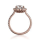 Michael M Center Stone Prong Round Engagement Ring