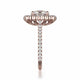 Michael M Center Stone Prong Round Engagement Ring