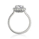 Michael M Center Stone Prong Round Engagement Ring