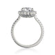 Michael M Center Stone Prong Round Engagement Ring