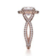 Michael M Prong Round Engagement Ring