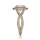Michael M Prong Round Engagement Ring