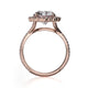 Michael M Prong Round Engagement Ring