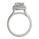 Michael M Pave Round Engagement Ring