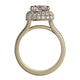 Michael M Pavé Round Engagement Ring
