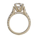 Michael M Prong Round Engagement Ring