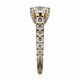 Michael M Prong Round Engagement Ring