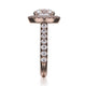 Michael M Prong Round Engagement Ring