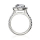 Michael M Prong Round Engagement Ring