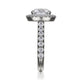 Michael M Prong Round Engagement Ring