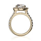 Michael M Prong Round Engagement Ring