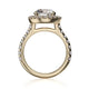 Michael M Prong Round Engagement Ring