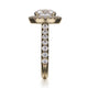 Michael M Prong Round Engagement Ring