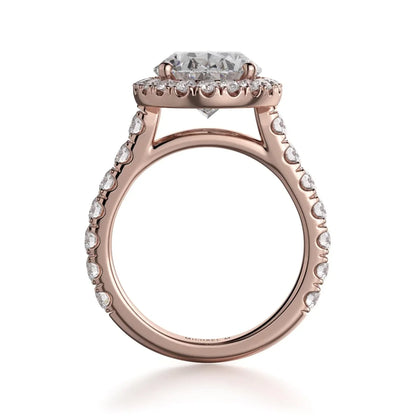Michael M Oval Engagement Ring