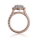 Michael M Oval Engagement Ring
