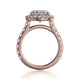 Michael M Oval Engagement Ring