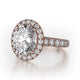 Michael M Oval Engagement Ring