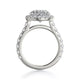 Michael M Oval Engagement Ring