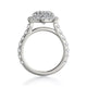 Michael M Oval Engagement Ring