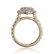 Michael M Oval Engagement Ring
