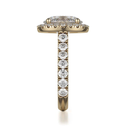 Michael M Oval Engagement Ring