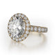 Michael M Oval Engagement Ring