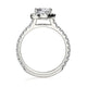 Michael M Prong Round Engagement Ring