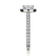 Michael M Prong Round Engagement Ring