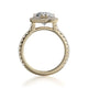 Michael M Pear Engagement Ring
