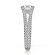 Michael M Prong Round Engagement Ring