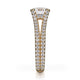 Michael M Prong Round Engagement Ring