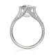 Michael M Prong Round Engagement Ring