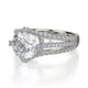 Michael M Prong Round Engagement Ring