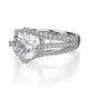 Michael M Prong Round Engagement Ring